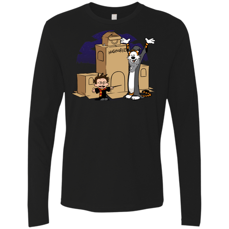 T-Shirts Black / S Expecto Pretendum Men's Premium Long Sleeve