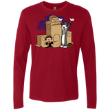 T-Shirts Cardinal / S Expecto Pretendum Men's Premium Long Sleeve