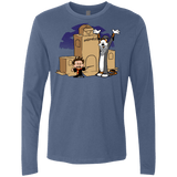 T-Shirts Indigo / S Expecto Pretendum Men's Premium Long Sleeve