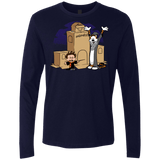 T-Shirts Midnight Navy / S Expecto Pretendum Men's Premium Long Sleeve