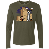 T-Shirts Military Green / S Expecto Pretendum Men's Premium Long Sleeve