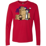 T-Shirts Red / S Expecto Pretendum Men's Premium Long Sleeve