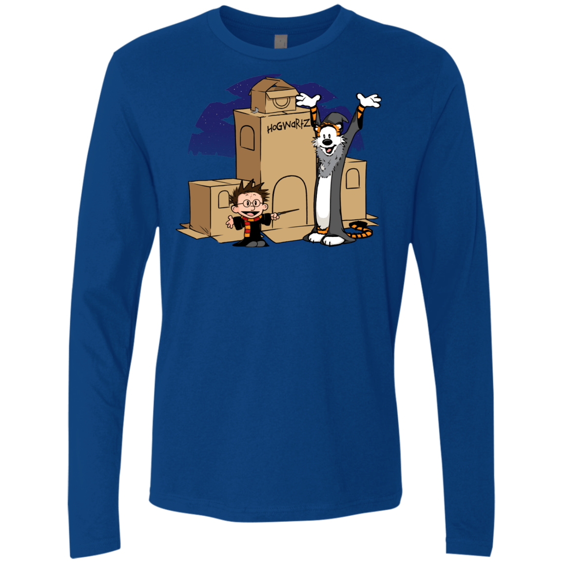 T-Shirts Royal / S Expecto Pretendum Men's Premium Long Sleeve