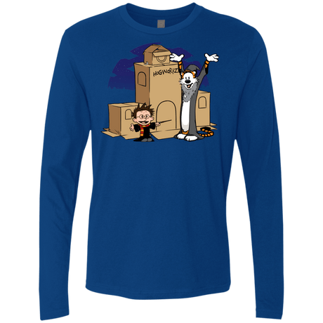 T-Shirts Royal / S Expecto Pretendum Men's Premium Long Sleeve