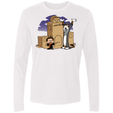 T-Shirts White / S Expecto Pretendum Men's Premium Long Sleeve