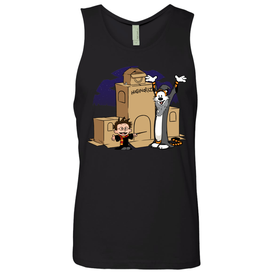 T-Shirts Black / S Expecto Pretendum Men's Premium Tank Top