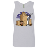 T-Shirts Heather Grey / S Expecto Pretendum Men's Premium Tank Top