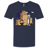 T-Shirts Midnight Navy / X-Small Expecto Pretendum Men's Premium V-Neck