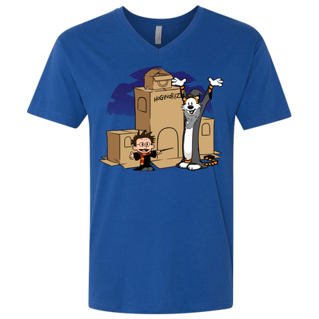 T-Shirts Royal / X-Small Expecto Pretendum Men's Premium V-Neck