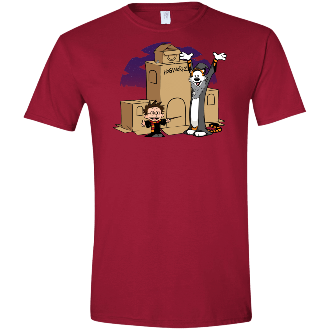 T-Shirts Cardinal Red / S Expecto Pretendum Men's Semi-Fitted Softstyle