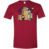 T-Shirts Cardinal Red / S Expecto Pretendum Men's Semi-Fitted Softstyle