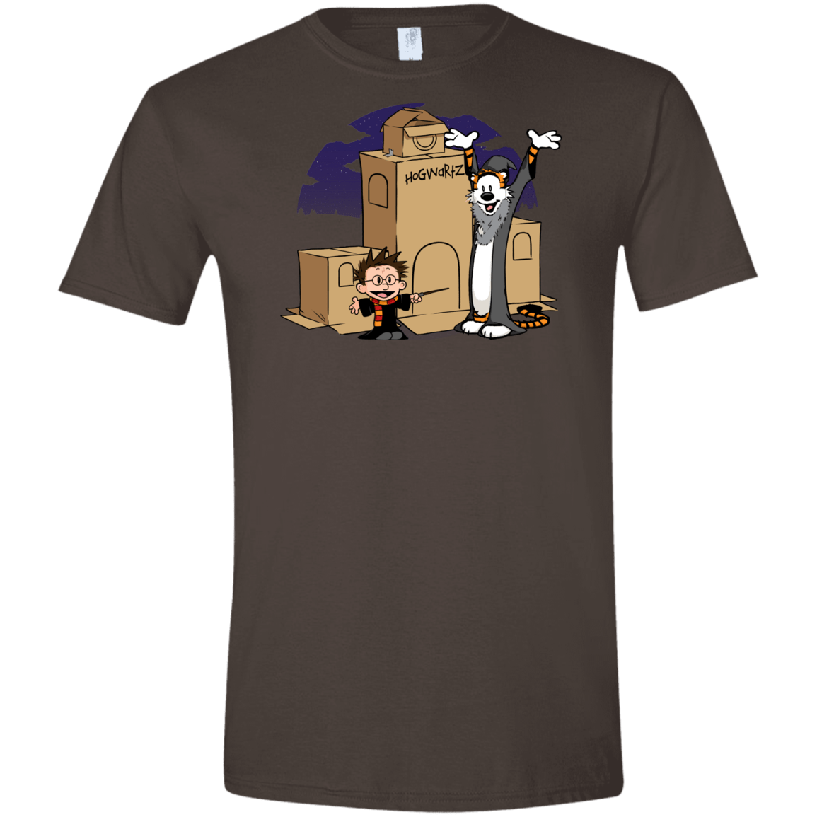 T-Shirts Dark Chocolate / S Expecto Pretendum Men's Semi-Fitted Softstyle