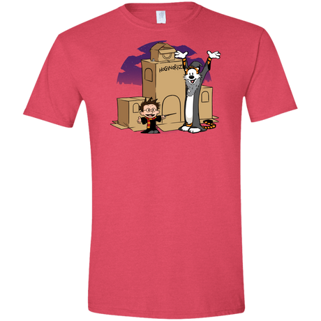 T-Shirts Heather Red / S Expecto Pretendum Men's Semi-Fitted Softstyle