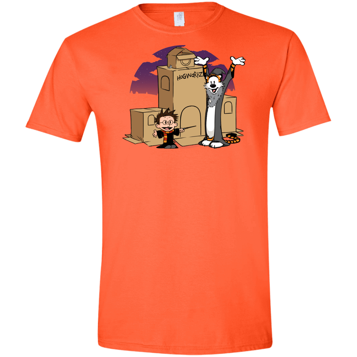 T-Shirts Orange / S Expecto Pretendum Men's Semi-Fitted Softstyle