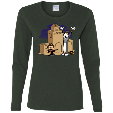 T-Shirts Forest / S Expecto Pretendum Women's Long Sleeve T-Shirt