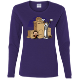 T-Shirts Purple / S Expecto Pretendum Women's Long Sleeve T-Shirt