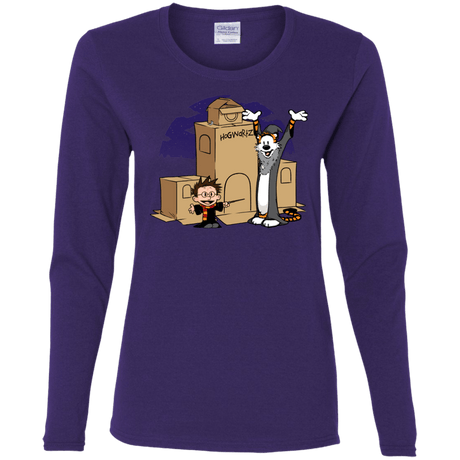 T-Shirts Purple / S Expecto Pretendum Women's Long Sleeve T-Shirt