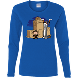 T-Shirts Royal / S Expecto Pretendum Women's Long Sleeve T-Shirt