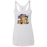 Expecto Pretendum Women's Triblend Racerback Tank