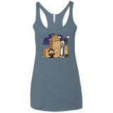 Expecto Pretendum Women's Triblend Racerback Tank