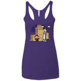 T-Shirts Purple Rush / X-Small Expecto Pretendum Women's Triblend Racerback Tank
