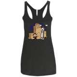 Expecto Pretendum Women's Triblend Racerback Tank