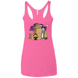 Expecto Pretendum Women's Triblend Racerback Tank