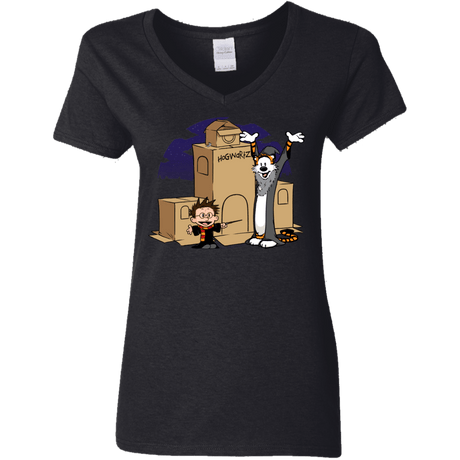 T-Shirts Black / S Expecto Pretendum Women's V-Neck T-Shirt