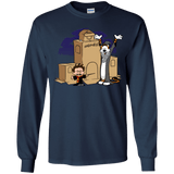 T-Shirts Navy / YS Expecto Pretendum Youth Long Sleeve T-Shirt