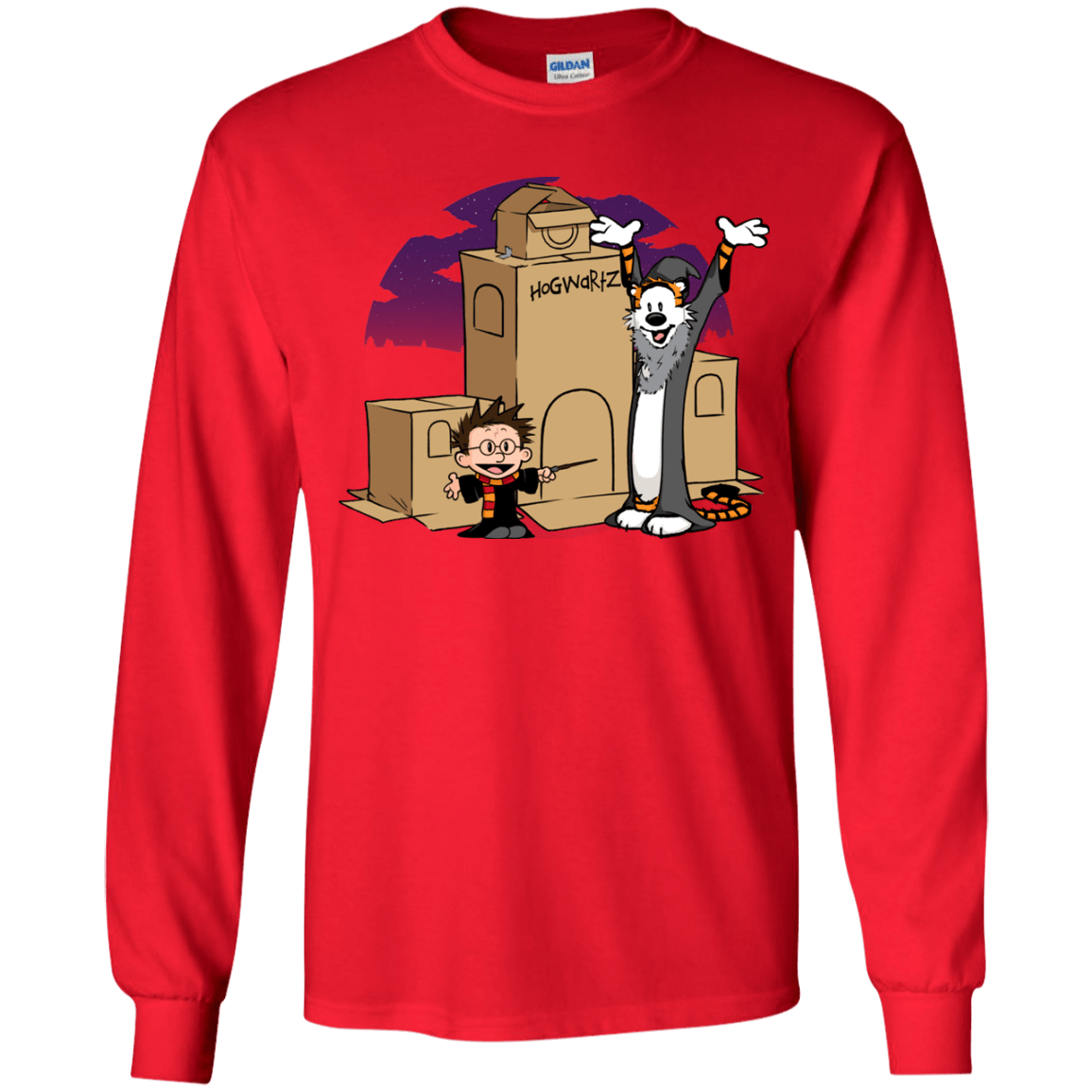 T-Shirts Red / YS Expecto Pretendum Youth Long Sleeve T-Shirt