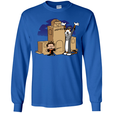 T-Shirts Royal / YS Expecto Pretendum Youth Long Sleeve T-Shirt