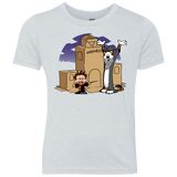 T-Shirts Heather White / YXS Expecto Pretendum Youth Triblend T-Shirt