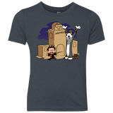 T-Shirts Vintage Navy / YXS Expecto Pretendum Youth Triblend T-Shirt