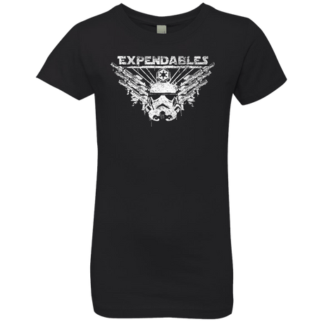 T-Shirts Black / YXS Expendable Troopers Girls Premium T-Shirt