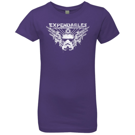 T-Shirts Purple Rush / YXS Expendable Troopers Girls Premium T-Shirt