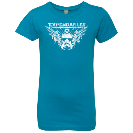 T-Shirts Turquoise / YXS Expendable Troopers Girls Premium T-Shirt
