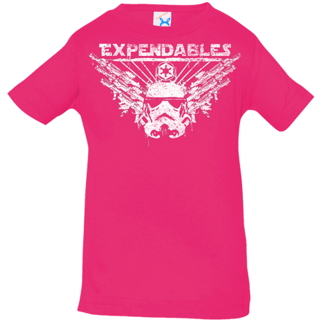 T-Shirts Hot Pink / 6 Months Expendable Troopers Infant Premium T-Shirt