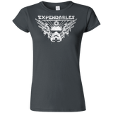 T-Shirts Charcoal / S Expendable Troopers Junior Slimmer-Fit T-Shirt