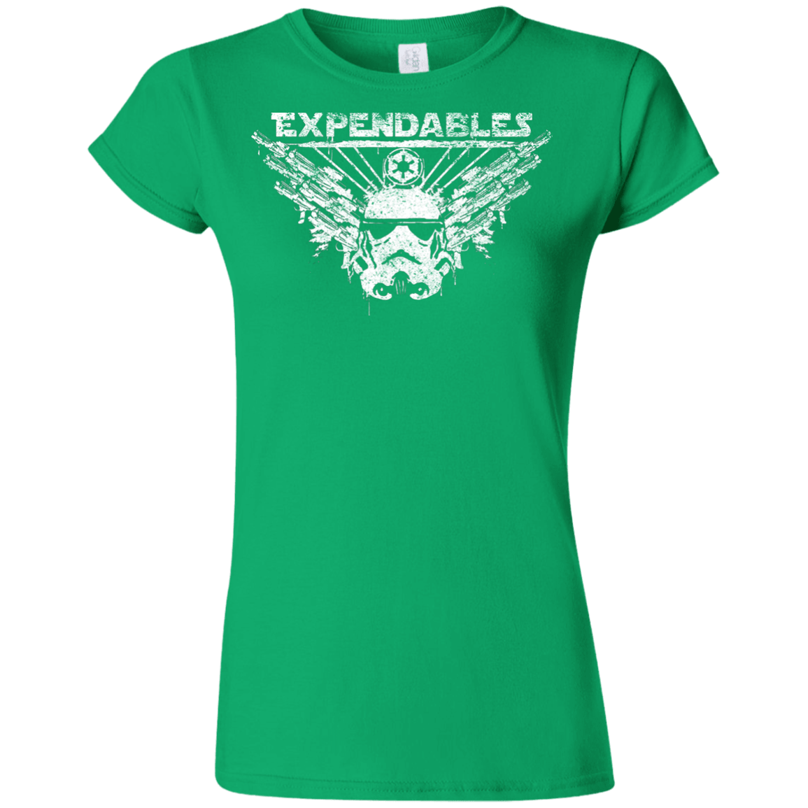 T-Shirts Irish Green / S Expendable Troopers Junior Slimmer-Fit T-Shirt