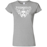 T-Shirts Sport Grey / S Expendable Troopers Junior Slimmer-Fit T-Shirt