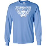 T-Shirts Carolina Blue / S Expendable Troopers Men's Long Sleeve T-Shirt