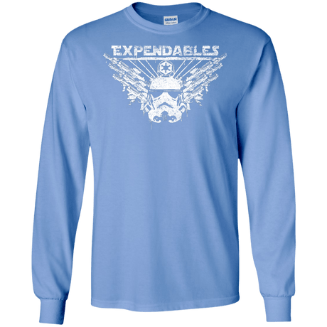 T-Shirts Carolina Blue / S Expendable Troopers Men's Long Sleeve T-Shirt