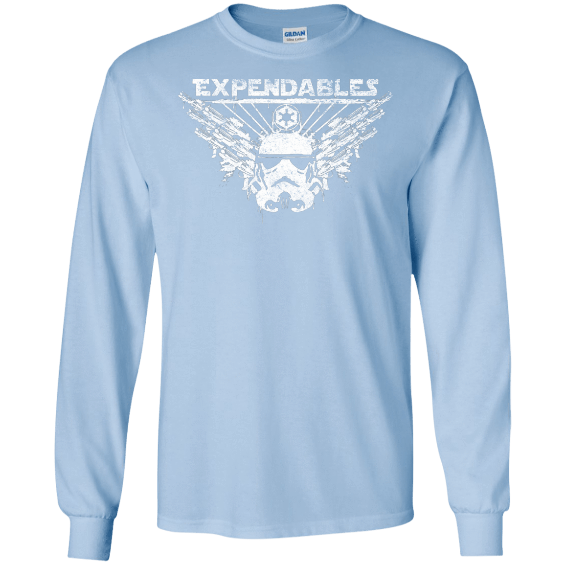 T-Shirts Light Blue / S Expendable Troopers Men's Long Sleeve T-Shirt