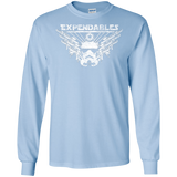 T-Shirts Light Blue / S Expendable Troopers Men's Long Sleeve T-Shirt