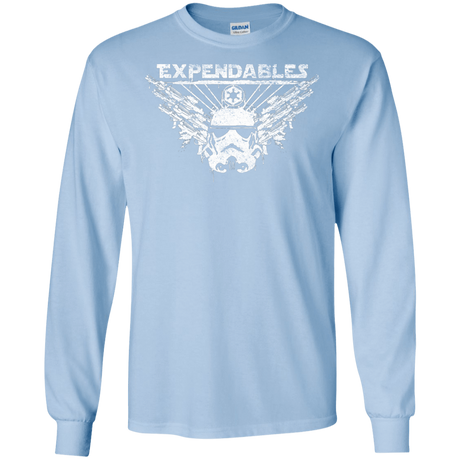 T-Shirts Light Blue / S Expendable Troopers Men's Long Sleeve T-Shirt