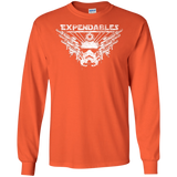 T-Shirts Orange / S Expendable Troopers Men's Long Sleeve T-Shirt