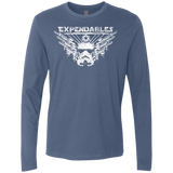 T-Shirts Indigo / S Expendable Troopers Men's Premium Long Sleeve