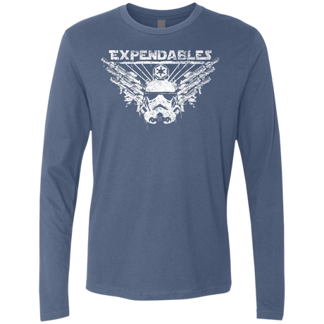 T-Shirts Indigo / S Expendable Troopers Men's Premium Long Sleeve
