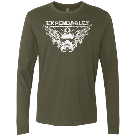 T-Shirts Military Green / S Expendable Troopers Men's Premium Long Sleeve