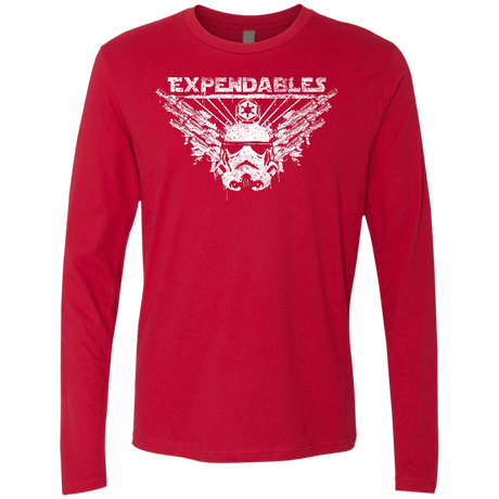 T-Shirts Red / S Expendable Troopers Men's Premium Long Sleeve